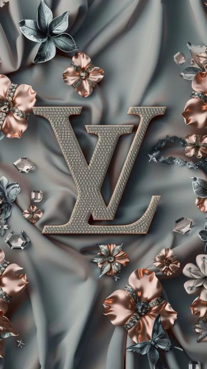 hình nền louis vuitton logo ảo