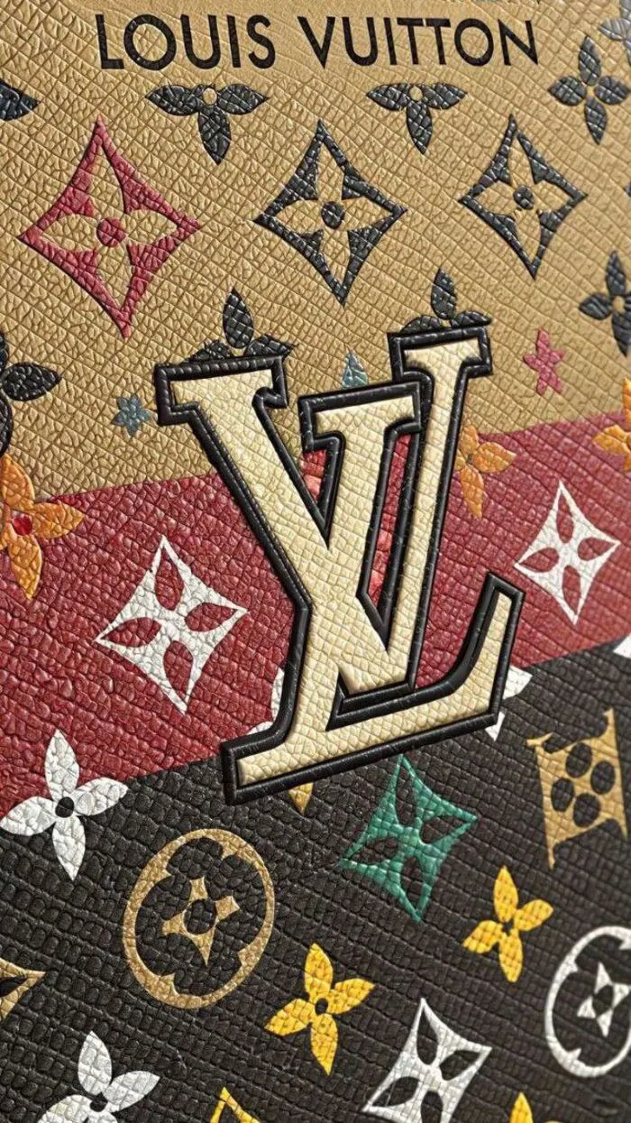 hình nền louis vuitton logo túi