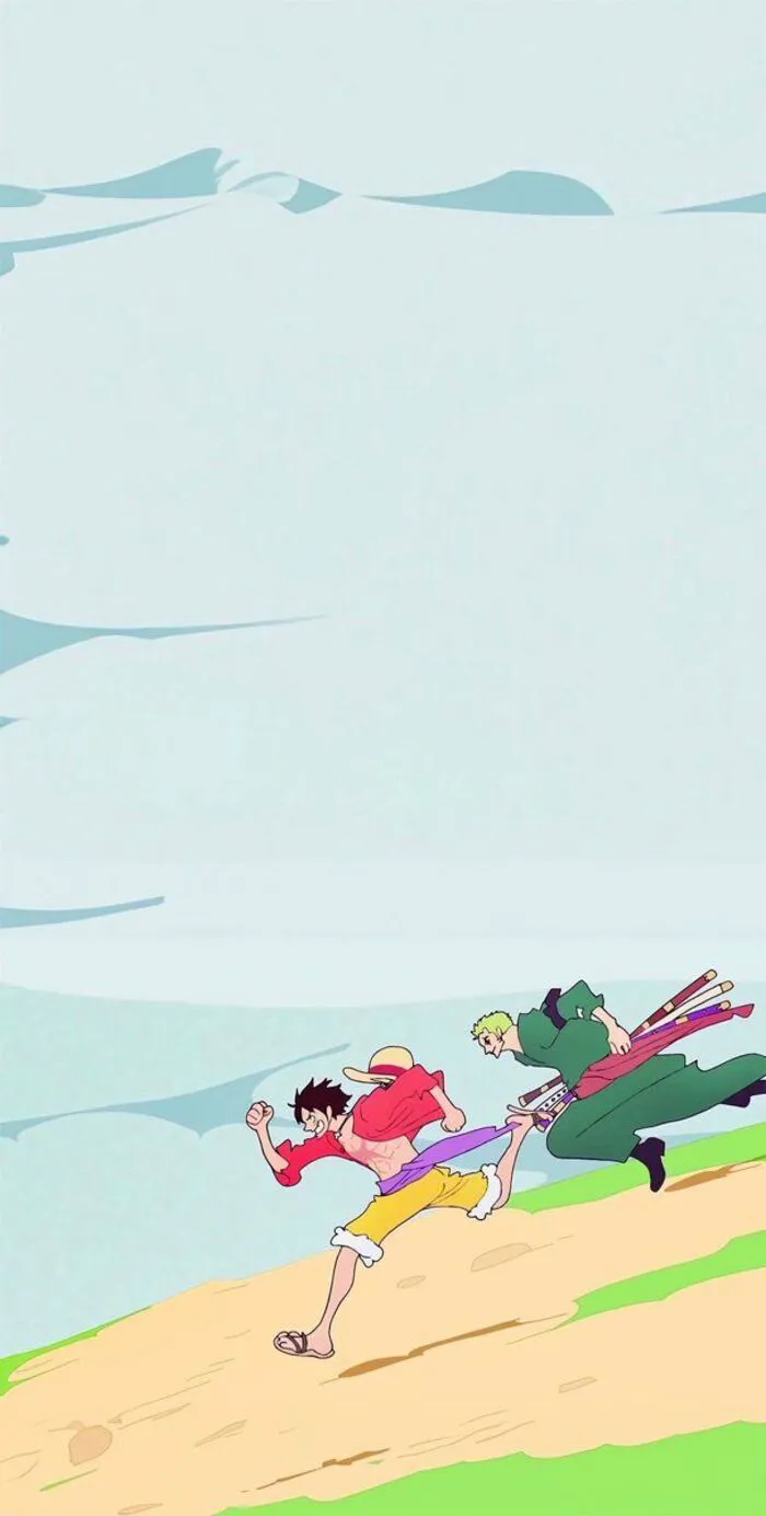 Hình nền Luffy ánh sáng đẹp