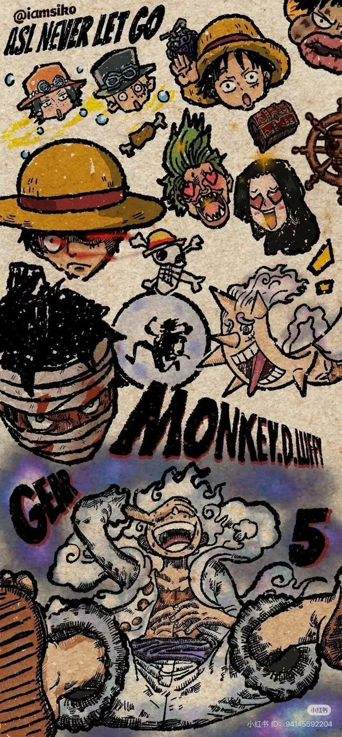 Hình nền Luffy Gear Fourth