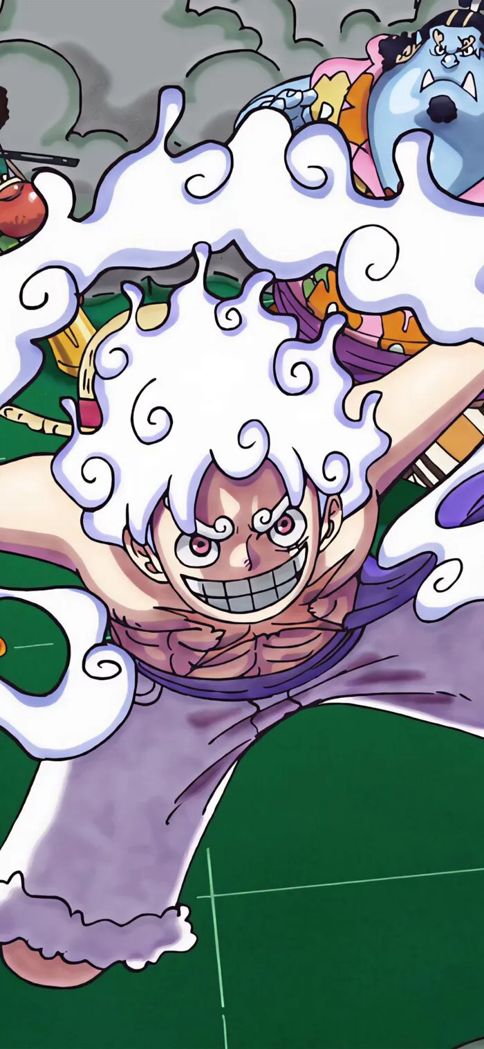 Hình nền Luffy phong cách tối giản