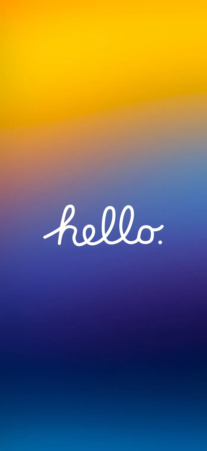 Hình nền mặc định hello
