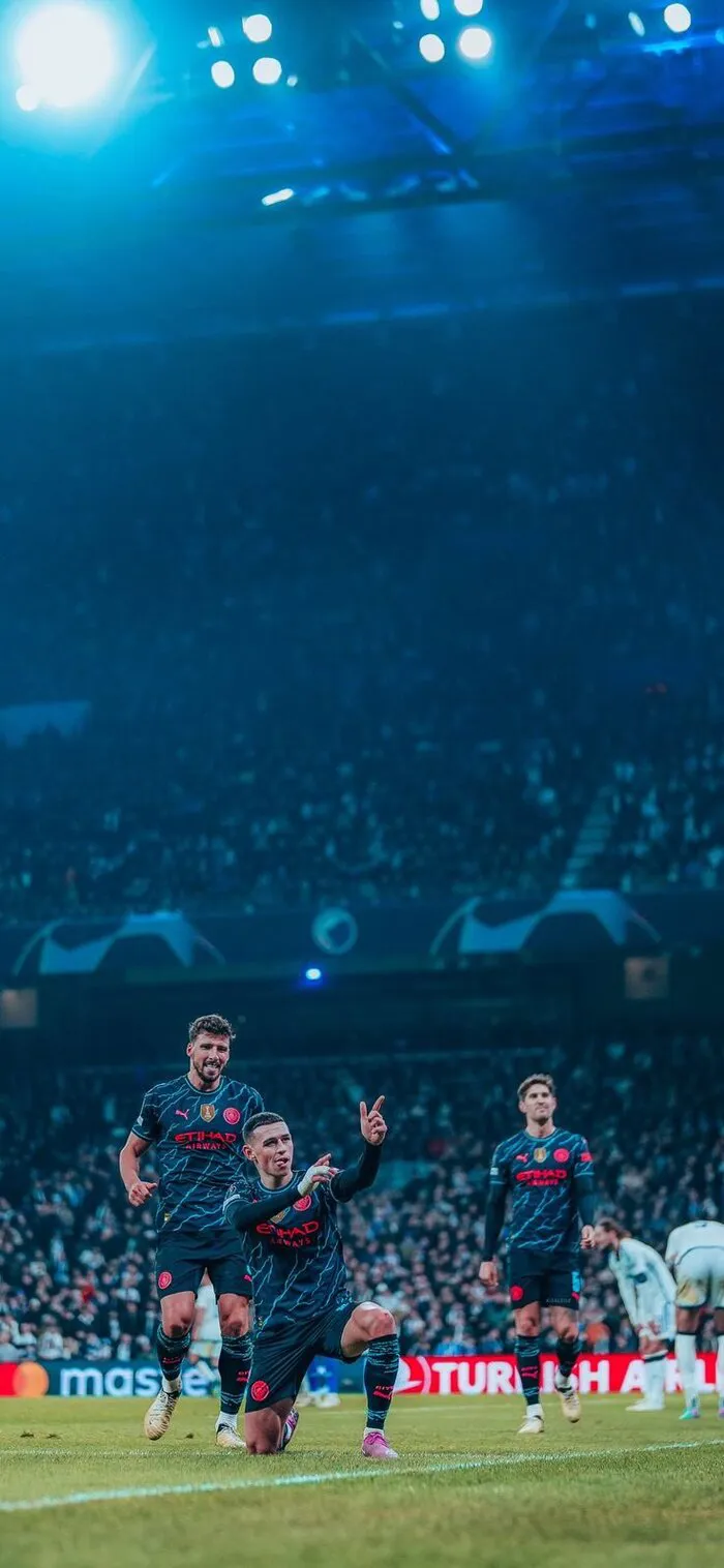 Hình nền Man City đội hình ra sân