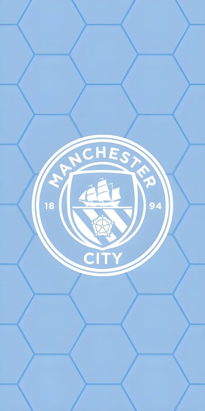 Hình nền Man City khoảnh khắc logo