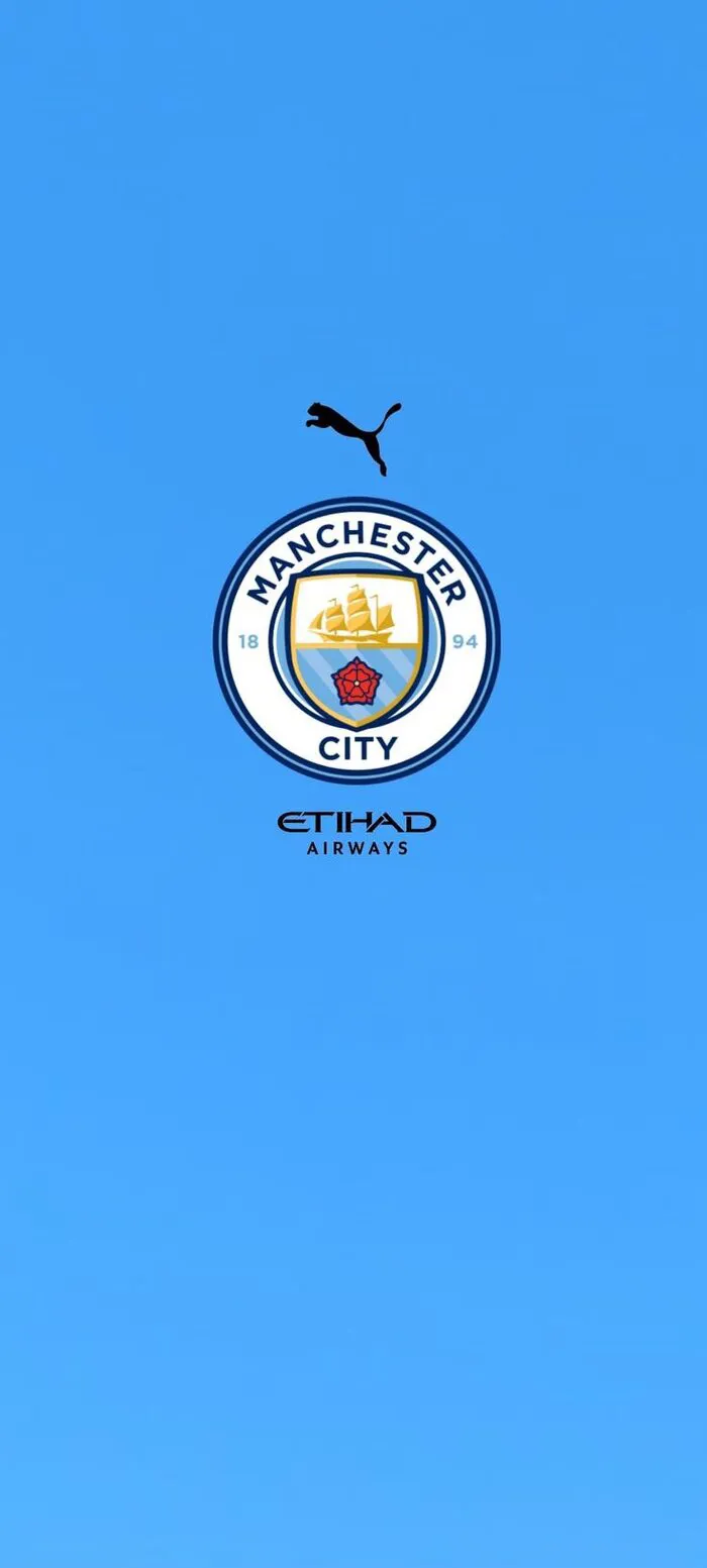 hình nền Man City sắc nét đơn giản