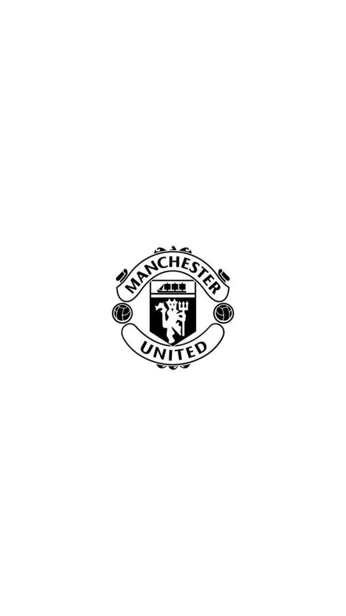 Hình nền Manchester United phong cách tối giản basic