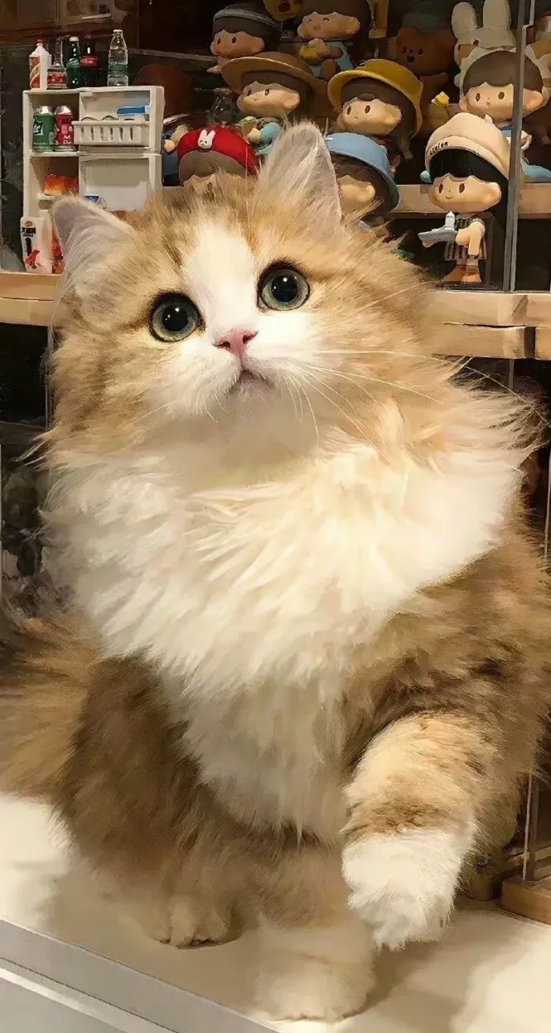 hình nền mèo cute 4k
