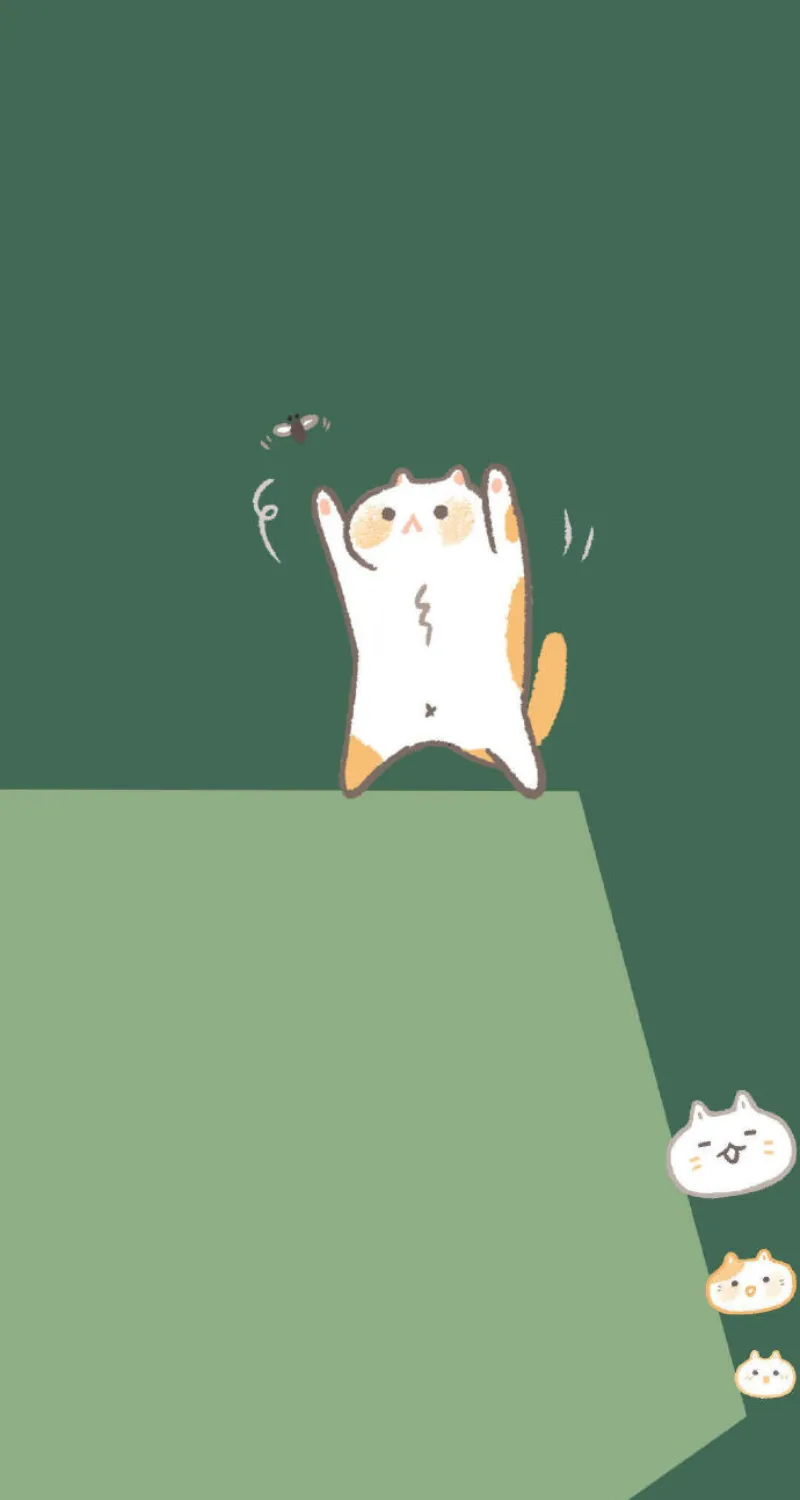 hình nền mèo cute vô tri