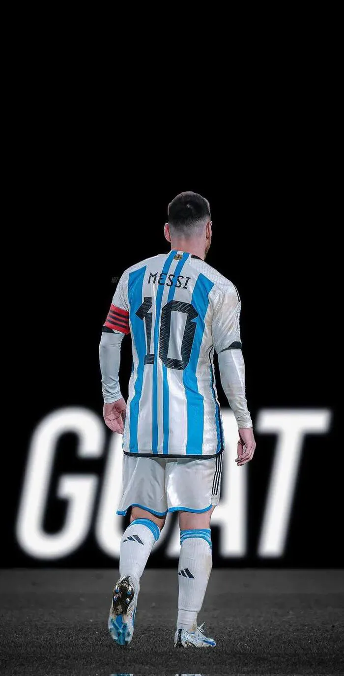 Hình nền Messi huyền thoại goat