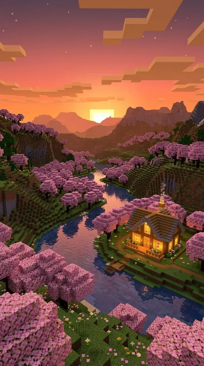 hình nền minecraft hd