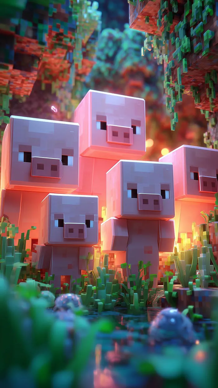 hình nền minecraft nature cực đẹp