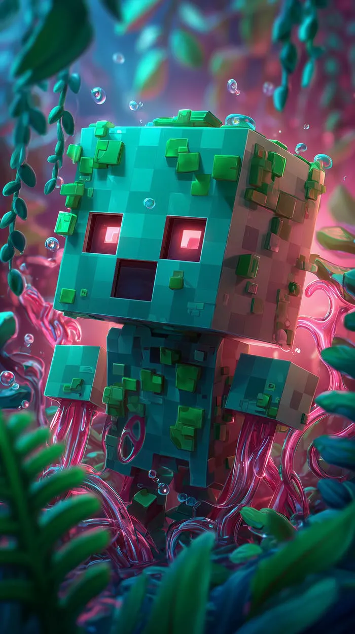 hình nền minecraft nature đẹp