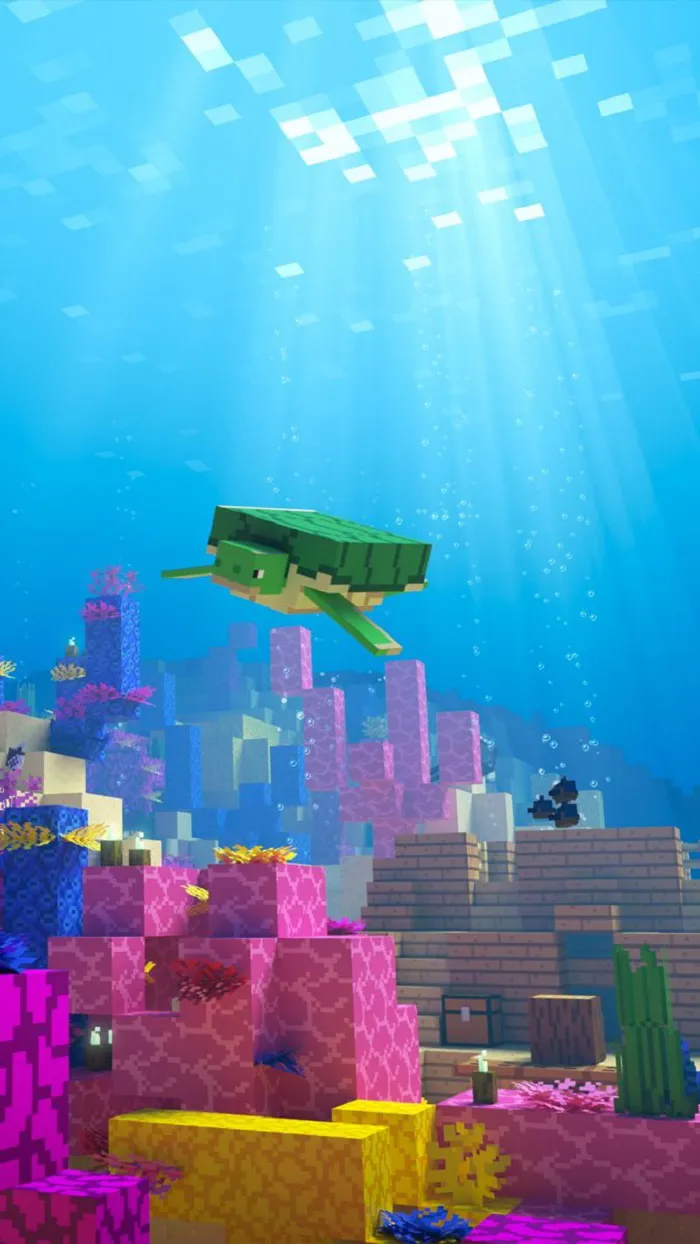 hình nền minecraft nature hot