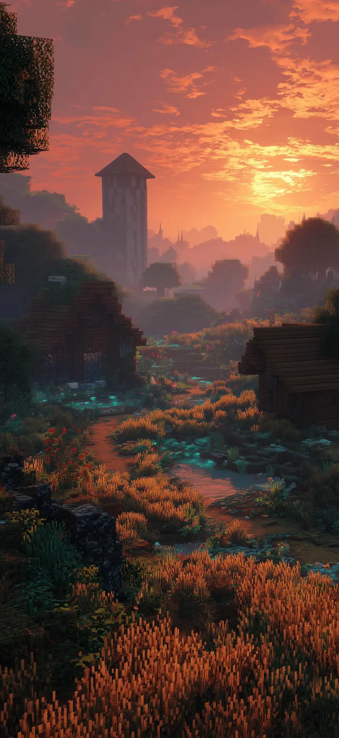 hình nền minecraft ngầu nhất
