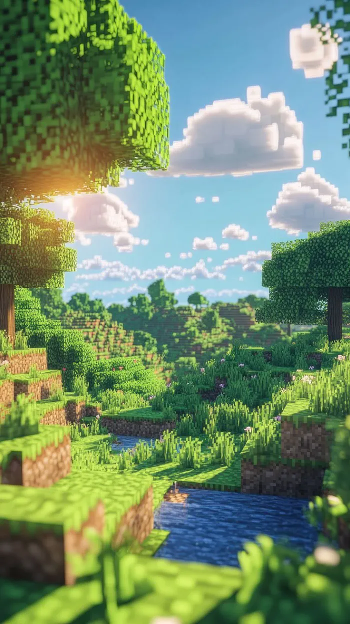 hình nền minecraft siêu ngầu