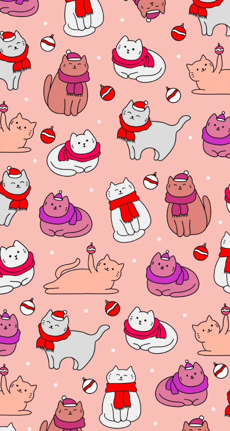 hình nền nhiều mèo cute đáng yêu