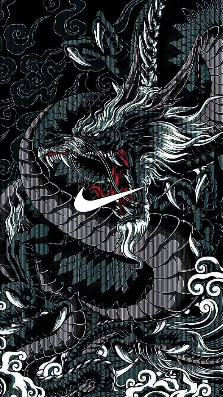 Hình nền nike nền đen
