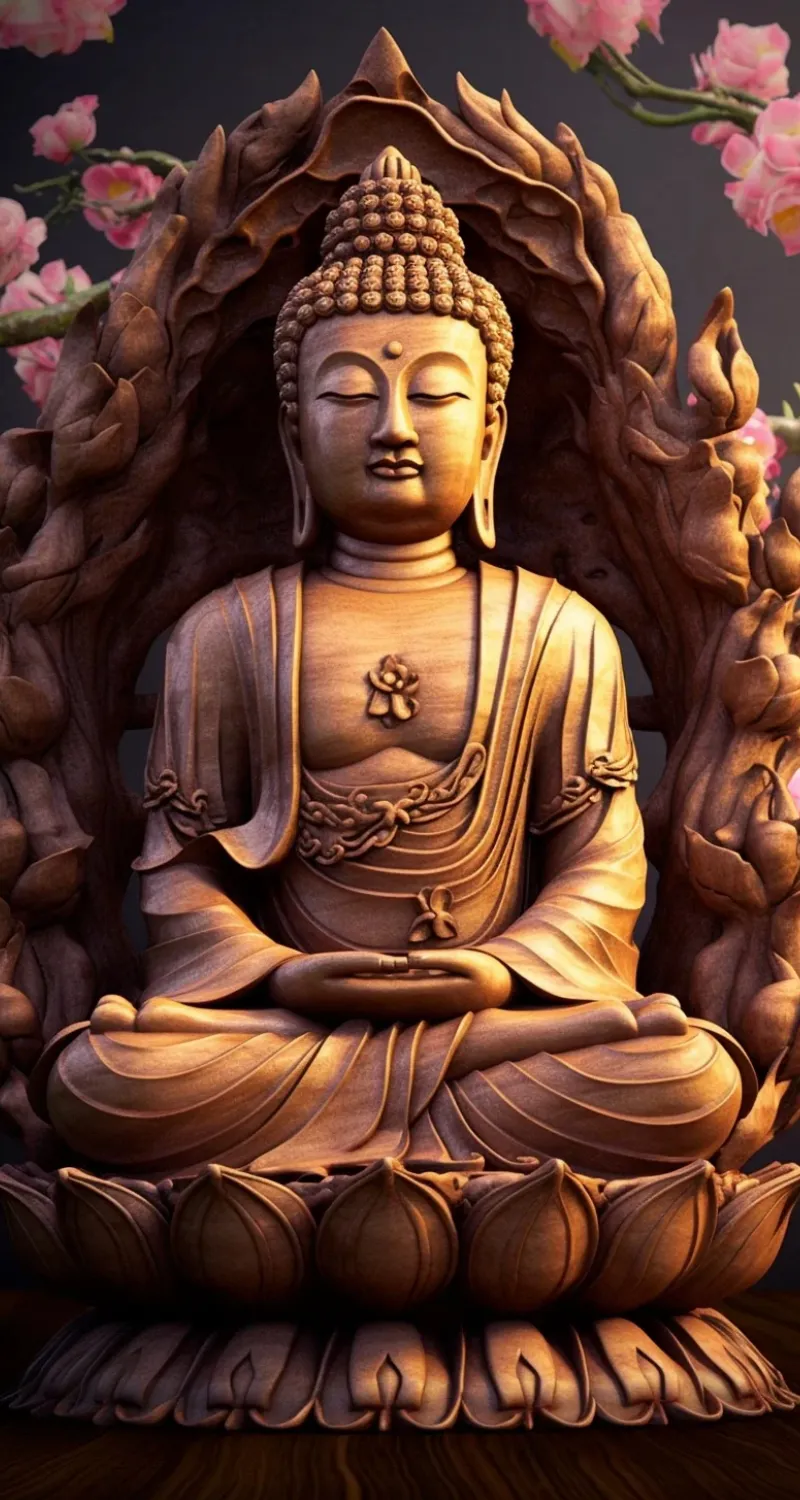 hình nền phật may mắn
