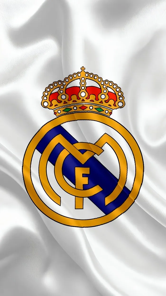 Hình nền Real Madrid sắc nét nền trắng