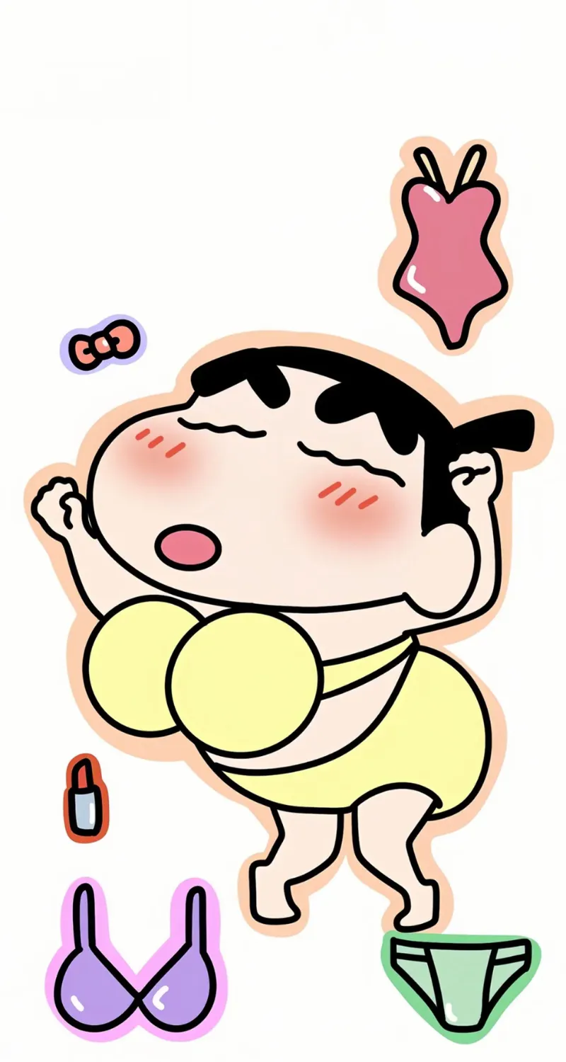hình nền shin hài hước