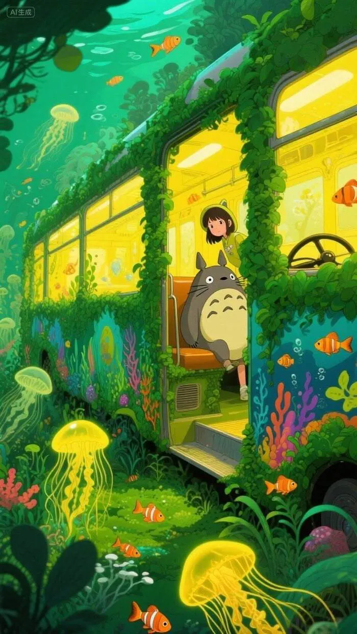 hình nền totoro đáng yêu