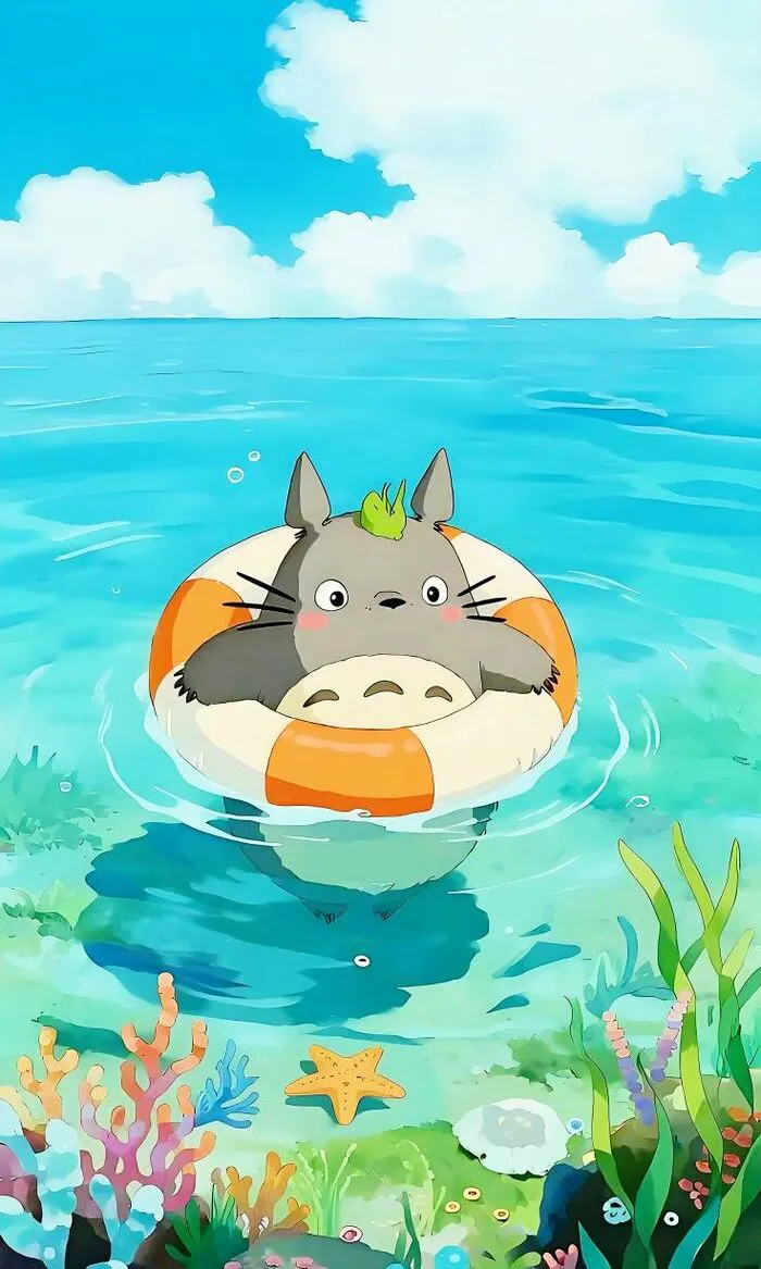 hình nền totoro nhật bản siêu hot