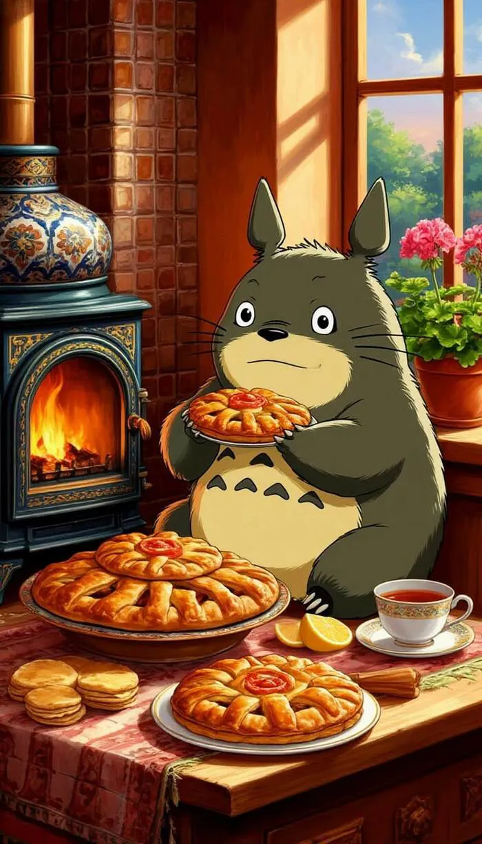 hình nền totoro nhật bản