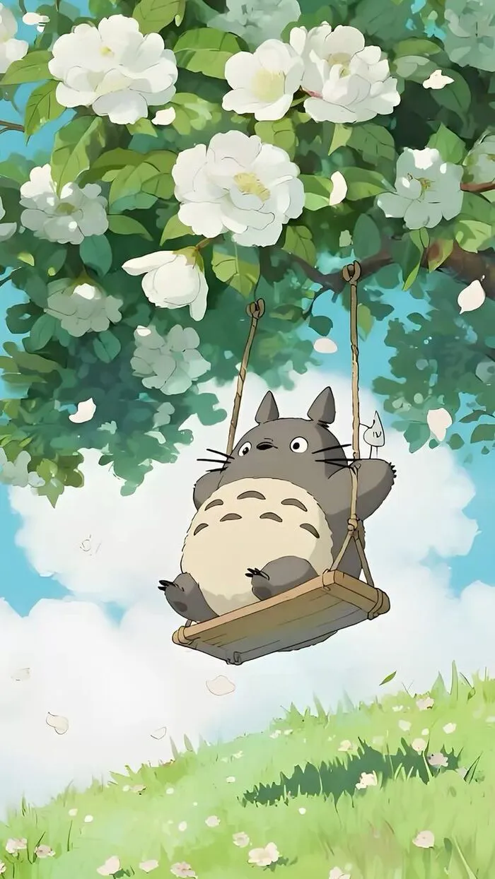 hình nền totoro siêu đáng yêu