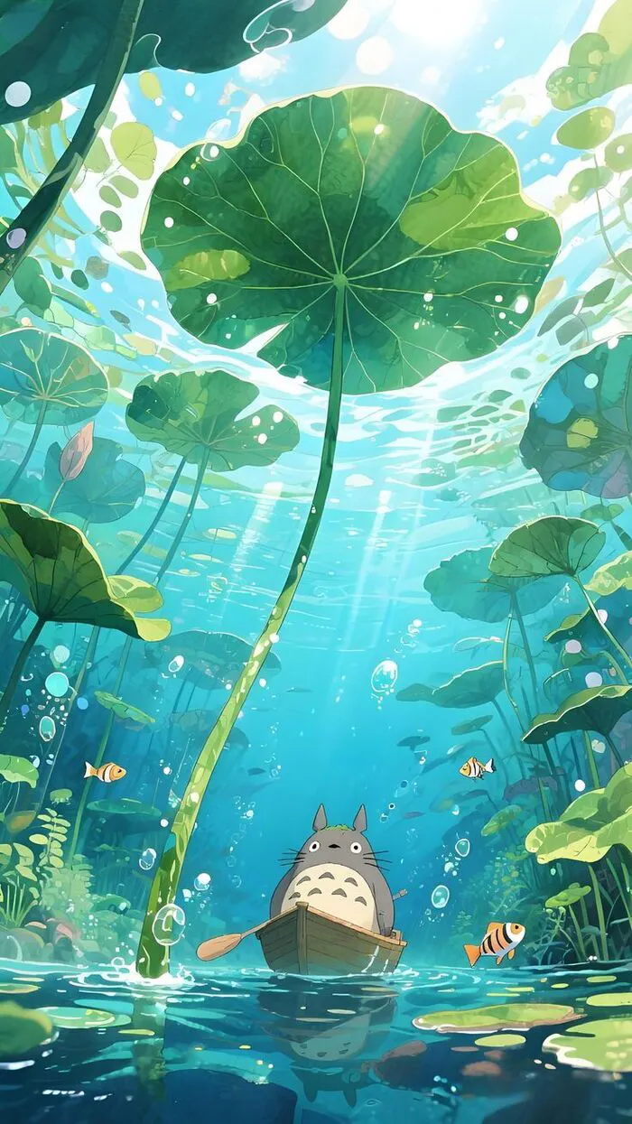 hình nền totoro siêu hot