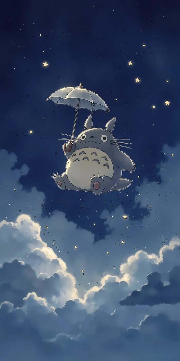 hình nền totoro xinh đẹp