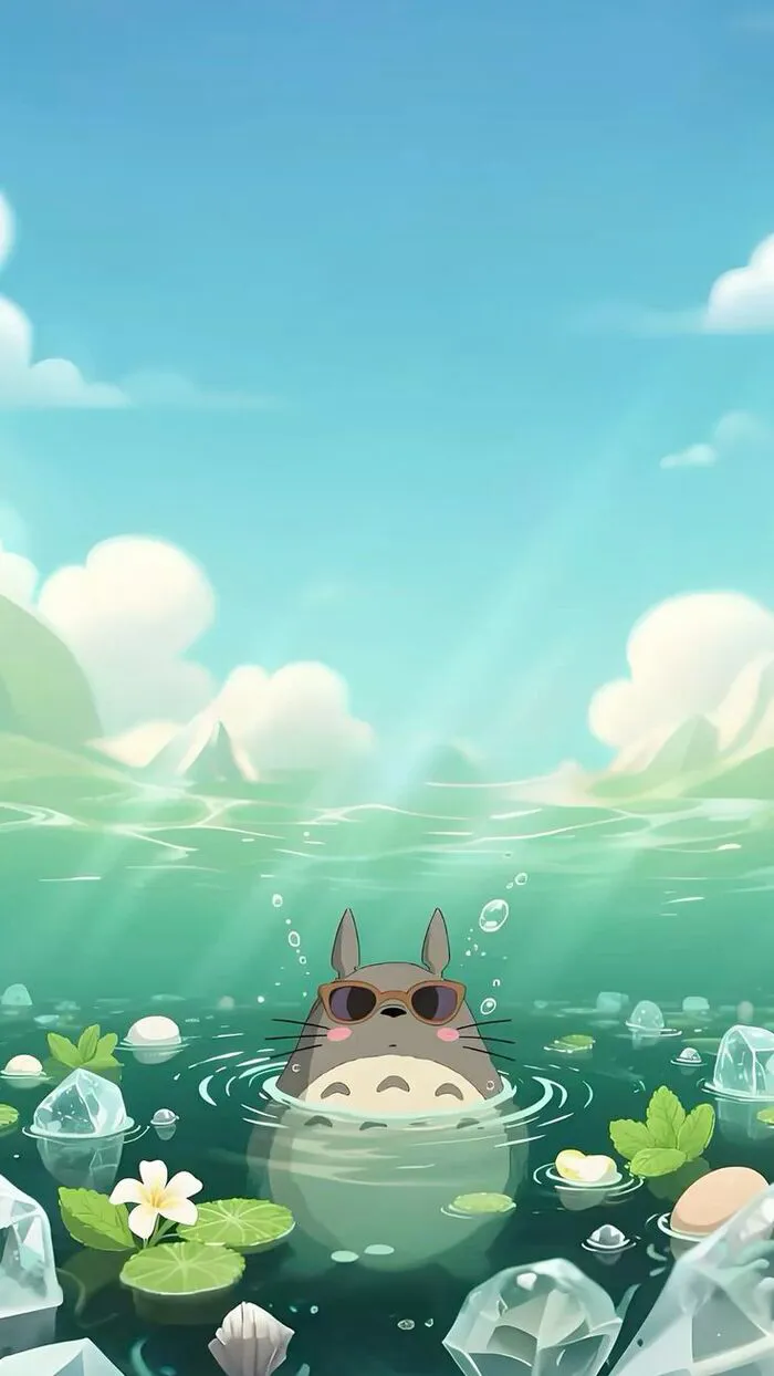 hình nền totoro xinh nhất cực hot