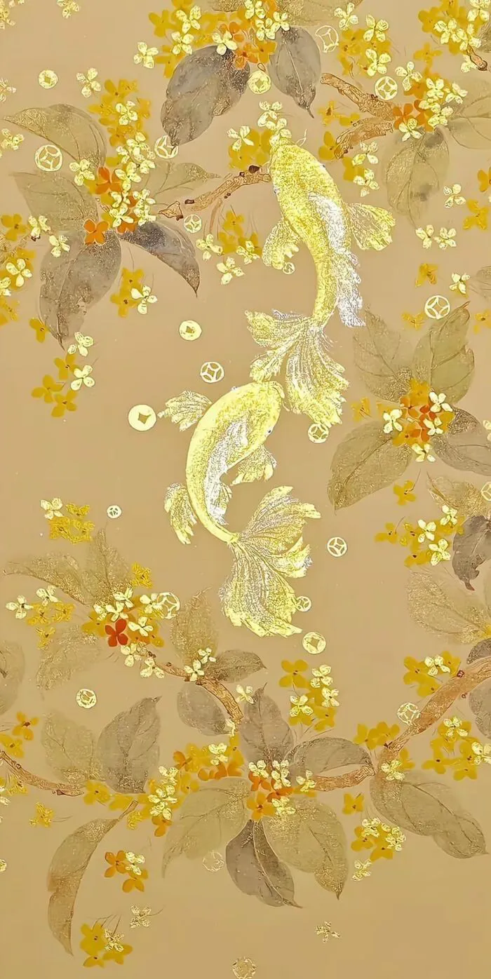 hình nền vàng nghệ thuật