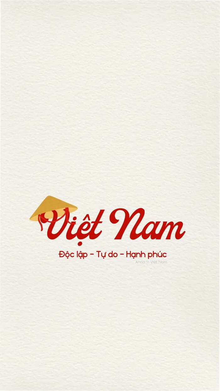hình nền yêu nước font chữ hd
