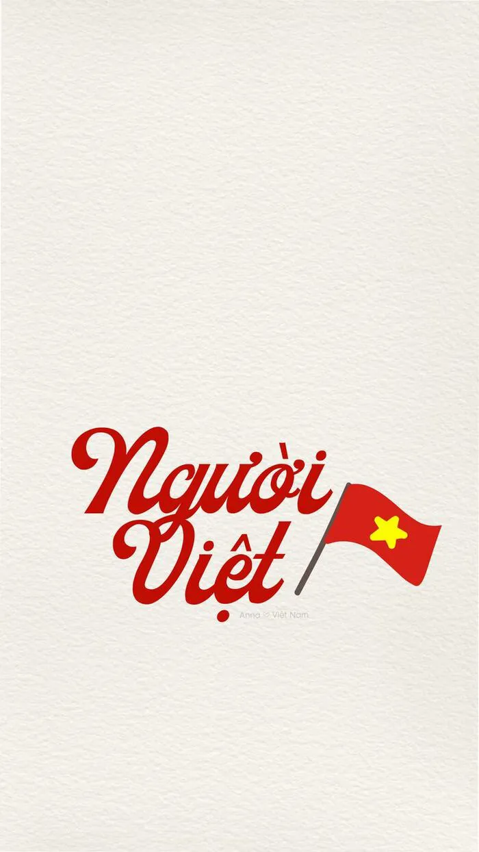 hình nền yêu nước font chữ