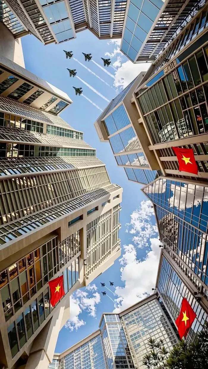 hình nền yêu nước tòa nhà