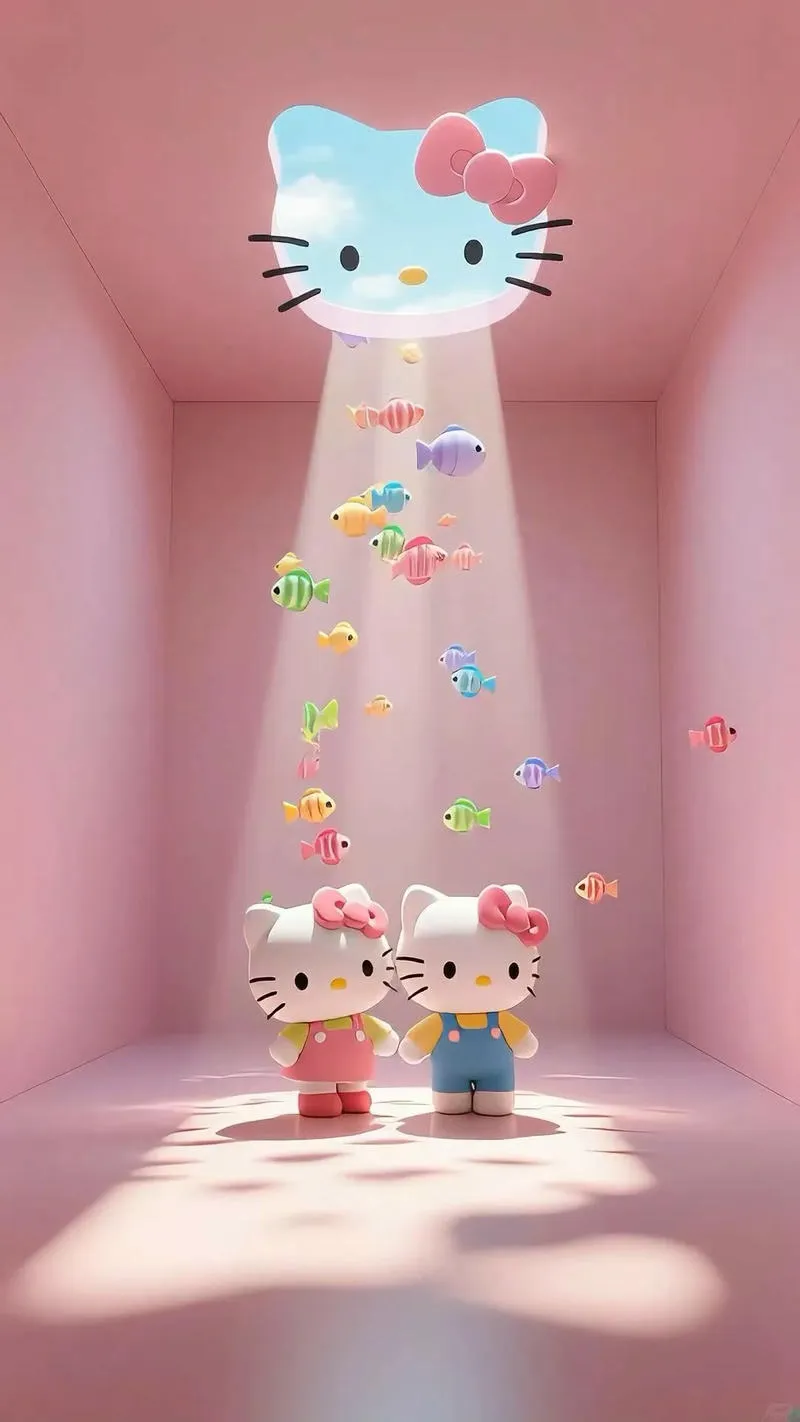 Khám phá hình nền hello kitty đẹp