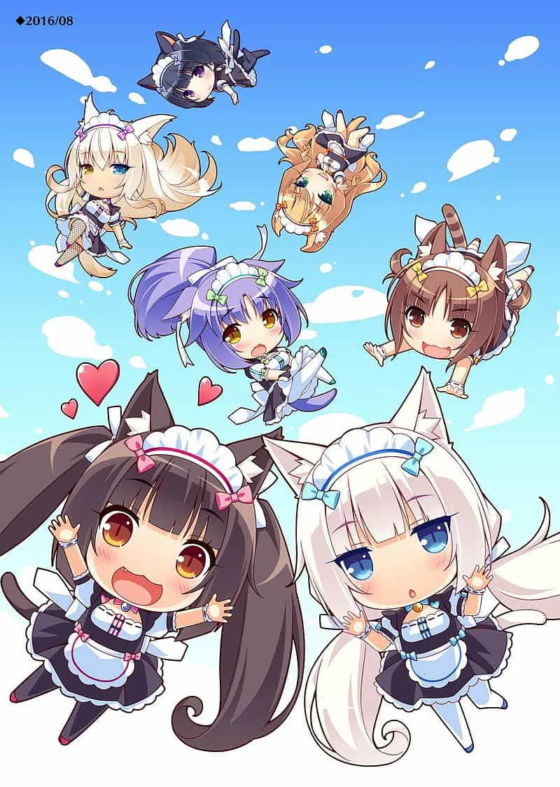 Ngắm bộ hình nền chibi cực hot