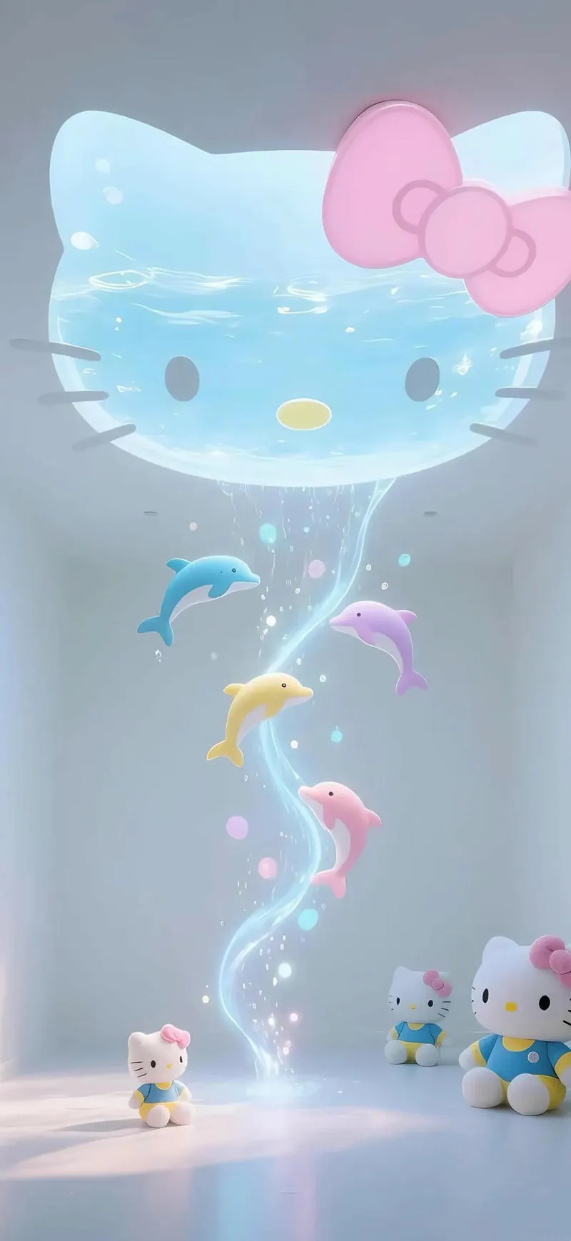 Ngắm  hình nền hello kitty hot