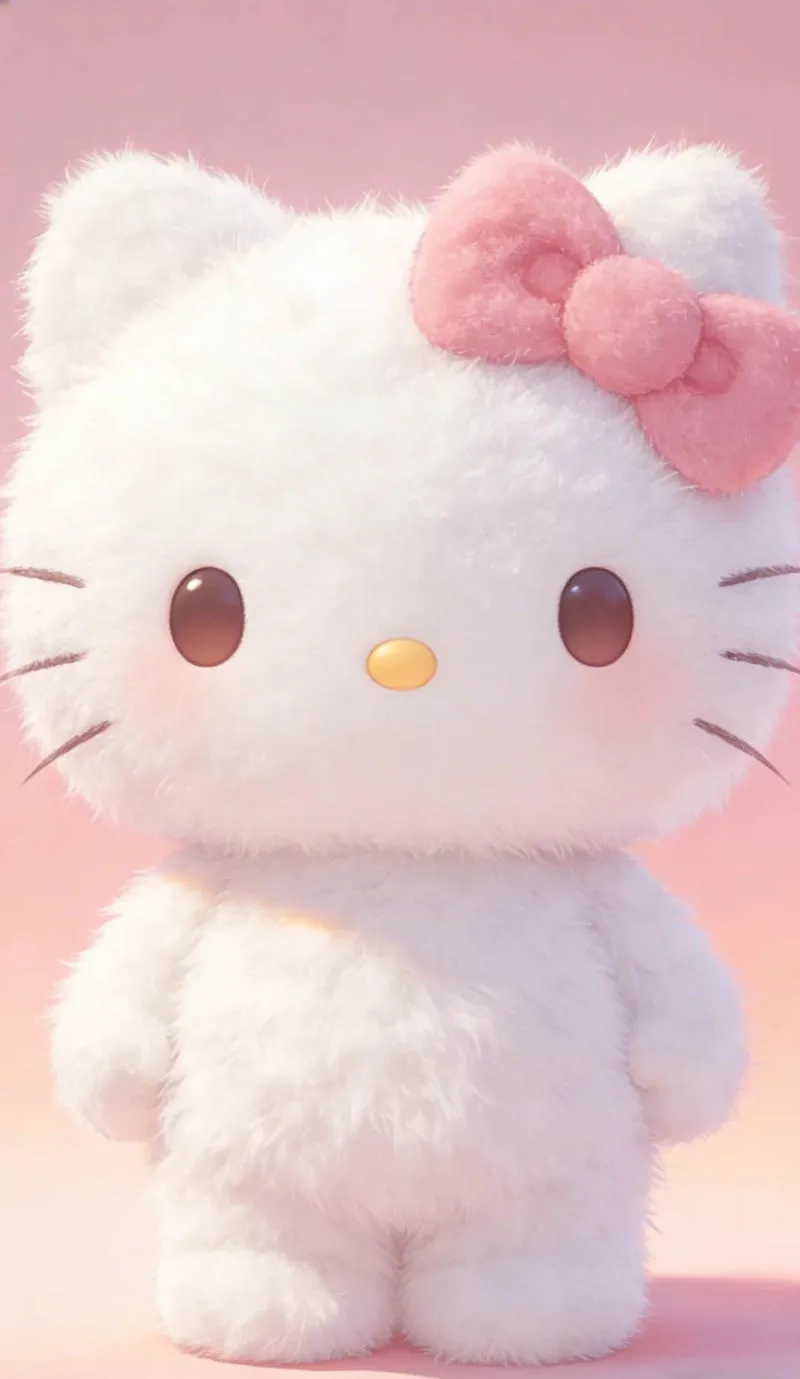Ngắm hình nền hello kitty mới