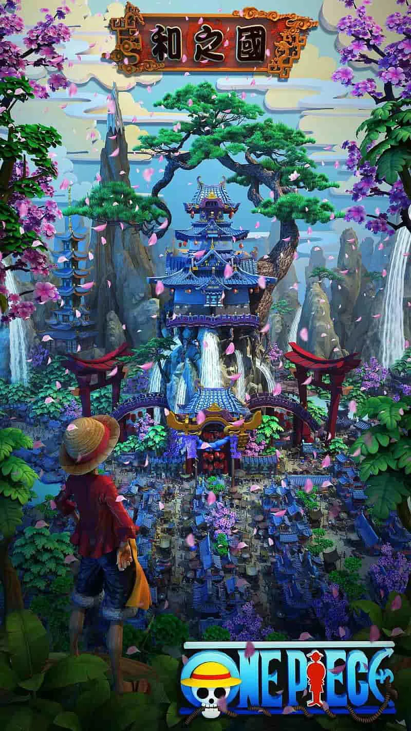 Ngắm hình nền one piece mới